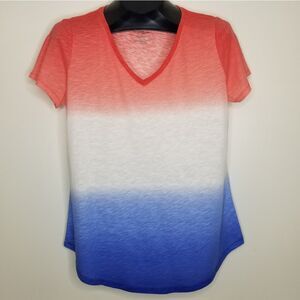Sonoma Short Sleeve Gradient Colors Everyday Tee